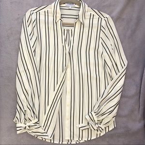 Express R29 Striped Portofino Shirt Sz SMALL